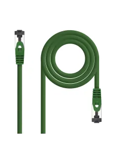 Nanocable Cable de Red Latiguillo Cat.8.1 2GHz LSZH SSTP AWG26, Verde, 2 m