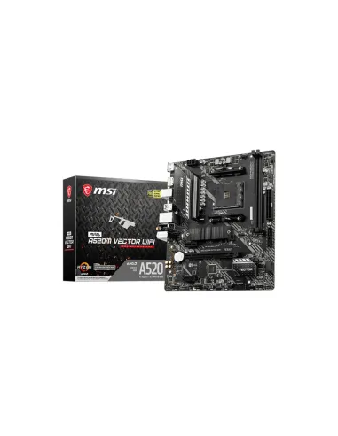 MSI MAG A520M VECTOR WIFI placa base AMD A520 Zócalo AM4 micro ATX