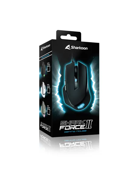 Raton sharkoon shark force ii negro usb