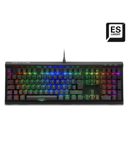 Teclado gaming sharkoon sgk60 mecanico rgb brown switch Teclado gaming sharkoon sgk60 mecanico rgb brown switch