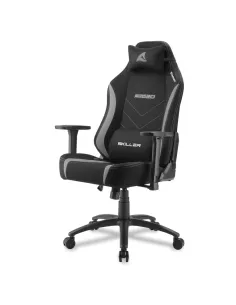 Silla gaming sharkoon sgs20 fabric negro - gris