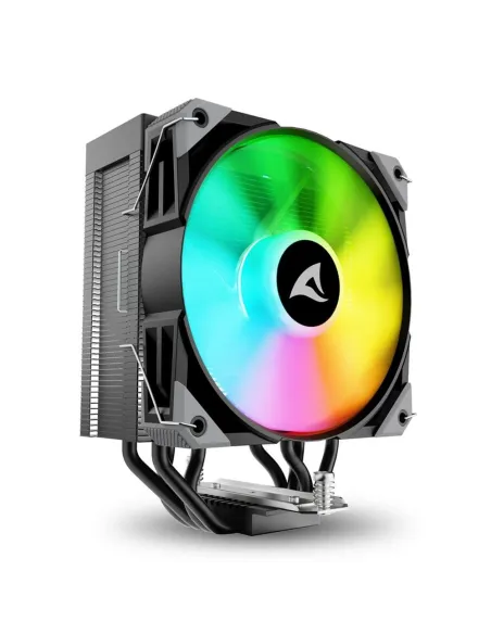 Ventilador cpu sharkoon a40 rgb 120mm negro
