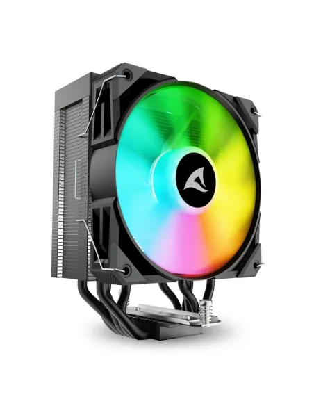Ventilador cpu sharkoon a50 rgb 120mm negro