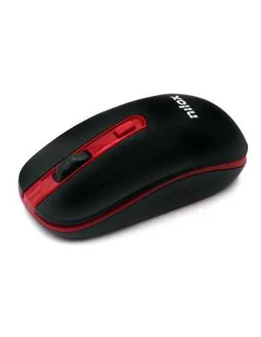 Nilox MOUSE WIRELESS BLACK RED 1600 DPI