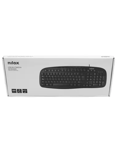 Nilox TECLADO USB MULTIMEDIA ESP