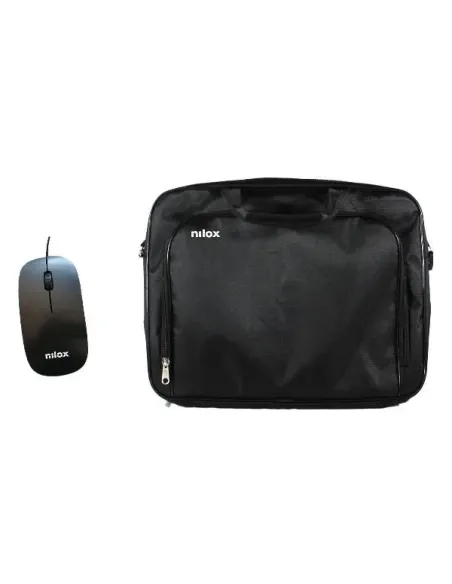 Nilox MALETIN 15,6 ESSENTIAL 2 + RATON OPTICO USB