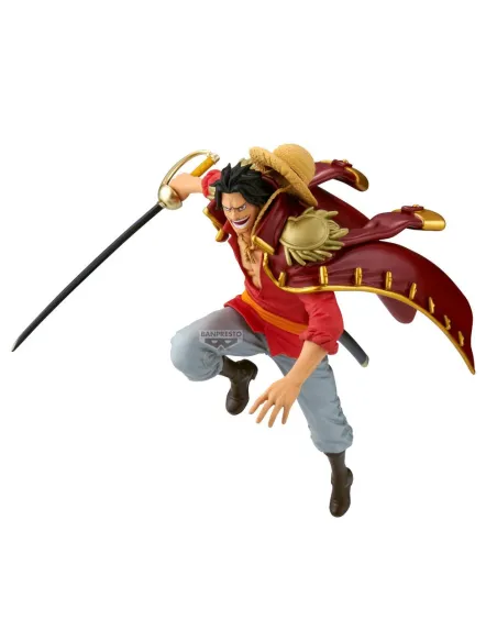 Figura banpresto one piece battle record collection gol d.roger 17cm