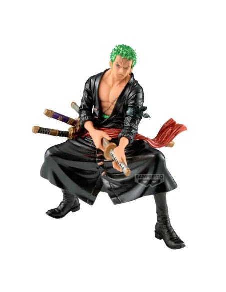 Figura banpresto one piece king of artist roronoa zoro & sanji special ver. - (a:roronoa zoro) 18cm