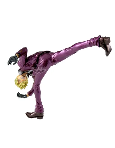Figura banpresto one piece king of artist roronoa zoro & sanji special ver. - (b:sanji) 21cm