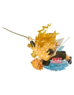Figura banpresto demon slayer: kimetsu no yaiba vibration stars plus zenitsu agatsuma