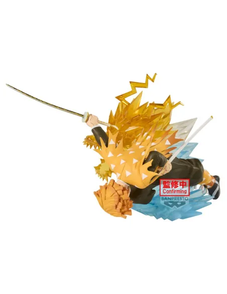 Figura banpresto demon slayer: kimetsu no yaiba vibration stars plus zenitsu agatsuma