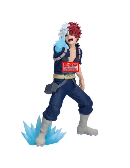 Figura banpresto my hero academia maximatic shoto todoroki ii 21cm