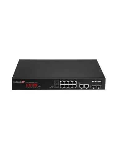 Edimax PRO GS-5210PL Switch 10xGb PoE+ 2xSFP Surve