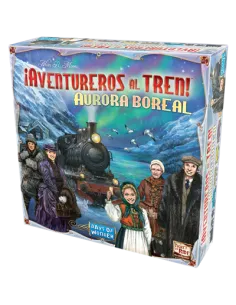 Juego de mesa ¡aventureros al tren! aurora boreal