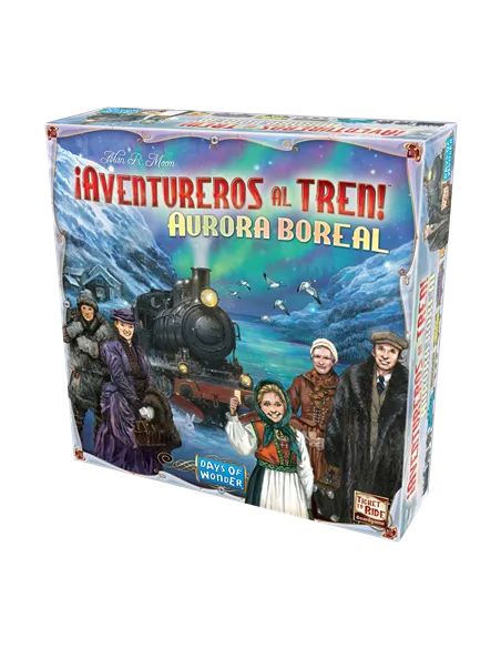 Juego de mesa ¡aventureros al tren! aurora boreal Juego de mesa ¡aventureros al tren! aurora boreal