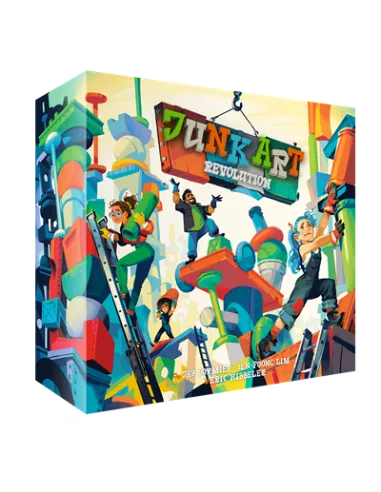 Juego de mesa junk art revolution