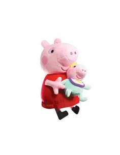 Peluche peppa pig con bebe