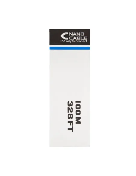 Nanocable CABLE RED RJ45 CAT.5E UTP FLEXIBLE AWG24, 100 M