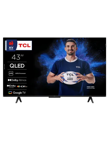TCL P7K 43P7K Televisor 109,2 cm (43") 4K Ultra HD Smart TV Wifi Metálico 430 cd   m²