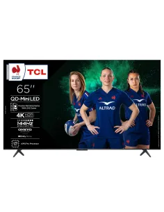 TCL C6K 65C6K Televisor 165,1 cm (65") 4K Ultra HD Smart TV Wifi Metálico