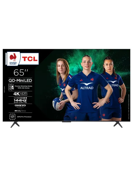 TCL C6K 65C6K Televisor 165,1 cm (65") 4K Ultra HD Smart TV Wifi Metálico