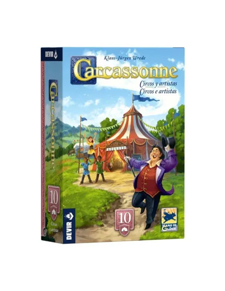 Carcassonne circos artistas exp10 Carcassonne circos artistas exp10