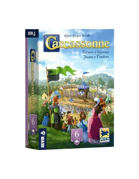 Carcassonne torneos blasones exp6 Carcassonne torneos blasones exp6
