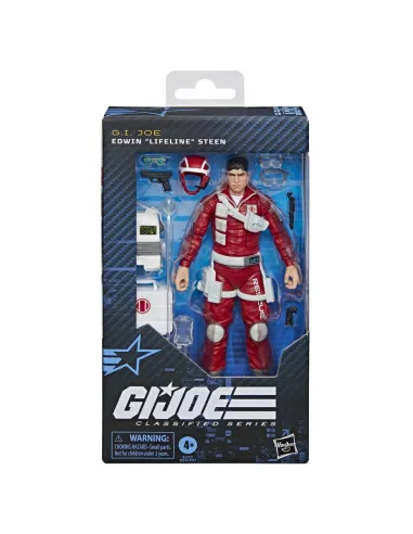 Figura hasbro g.i. joe classified series edwin  pulgadaslifeline pulgadas steen