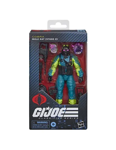 Figura hasbro g.i. joe classified series mole rat (stage 2)
