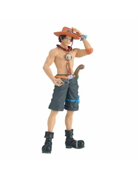 Figura banpresto one piece dxf the grandline series special portgas d.ace 20cm