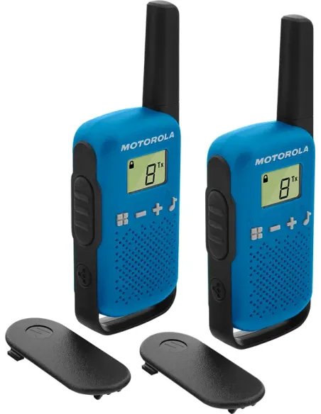 Motorola TALKABOUT T42 two-way radios 16 canales Negro, Azul