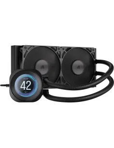 Corsair Nautilus 240 RS LCD Procesador Sistema de refrigeración líquida todo en uno 12 cm Negro 1 pieza(s)