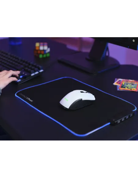 Trust GXT 923W YBAR ratón Juego mano derecha RF inalámbrico Óptico 7200 DPI