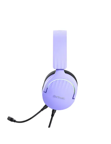 Trust GXT 490P FAYZO Auriculares Alámbrico Diadema Juego USB tipo A Negro, Púrpura