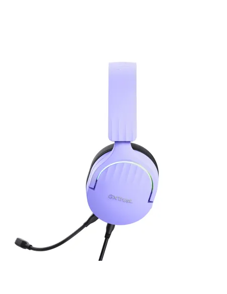 Trust GXT 490P FAYZO Auriculares Alámbrico Diadema Juego USB tipo A Negro, Púrpura