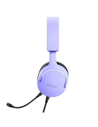 Trust GXT 490P FAYZO Auriculares Alámbrico Diadema Juego USB tipo A Negro, Púrpura