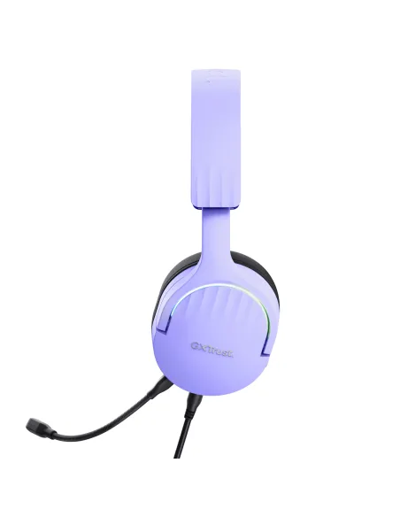 Trust GXT 490P FAYZO Auriculares Alámbrico Diadema Juego USB tipo A Negro, Púrpura
