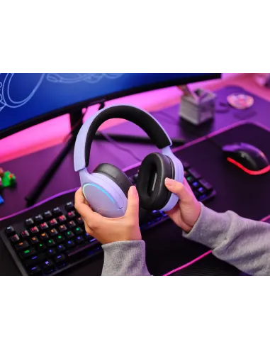 Trust GXT 490P FAYZO Auriculares Alámbrico Diadema Juego USB tipo A Negro, Púrpura