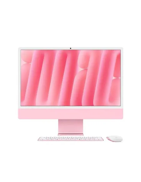 Ordenador all in one apple imac 8 - 8n m4 -  16gb -  ssd 256gb -  24 pulgadas -  rosa