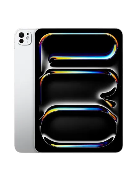Apple ipad pro 11 pulgadas 8gb 512gb wifi + cellular silver ips -  chip m4 -  12 + 12 mpx