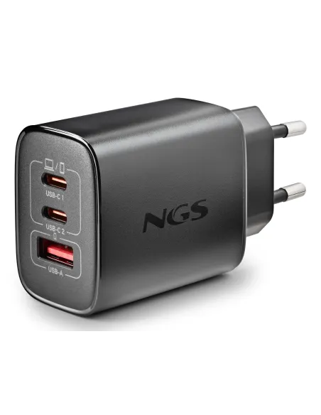 NGS ERA 65W BLACK Universal Negro Corriente alterna Carga rápida Interior