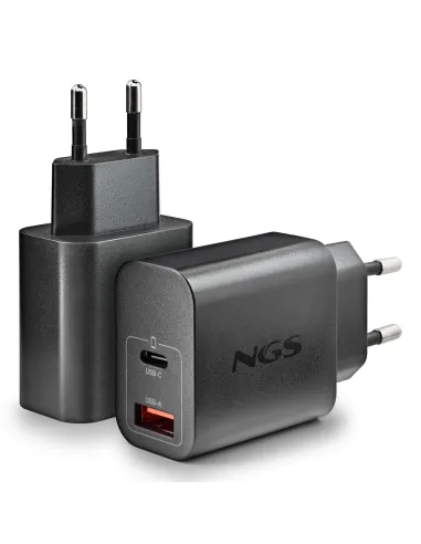 NGS ERA 30W BLACK Universal Negro Corriente alterna Carga rápida Interior