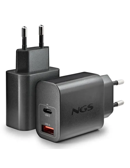 NGS ERA 30W BLACK Universal Negro Corriente alterna Carga rápida Interior