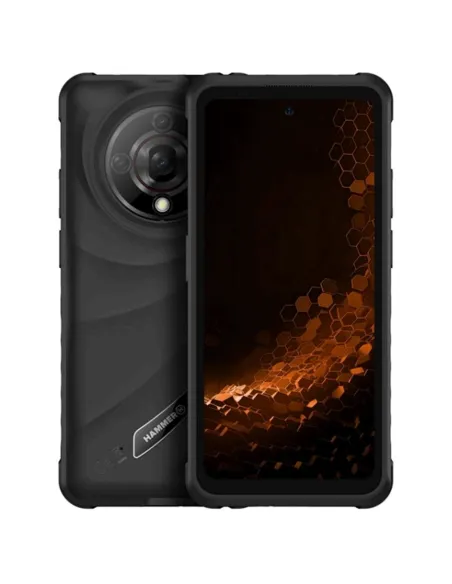 Telefono movil smartphone rugerizado hammer iron 6 5g - 6gb - 128gb - 6.56 pulgadas - negro Telefono movil smartphone rugerizado hammer iron 6 5g - 6gb - 128gb - 6.56 pulgadas - negro