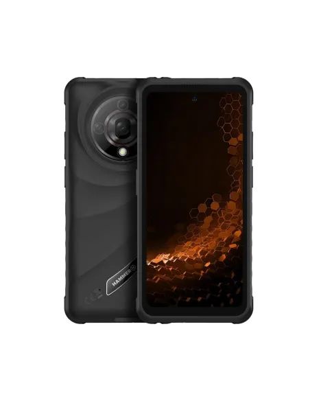 Telefono movil smartphone rugerizado hammer iron 6 5g - 8gb - 256gb - 6.56 pulgadas - negro