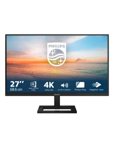 Philips 1000 series 27E1N1800AE 00 pantalla para PC 68,6 cm (27") 3840 x 2160 Pixeles 4K Ultra HD LED Negro