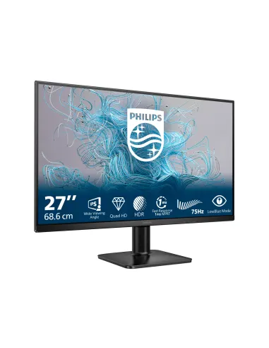 Philips 1000 series 27E2N1500L 00 pantalla para PC 68,6 cm (27") 2560 x 1440 Pixeles Quad HD LED Negro