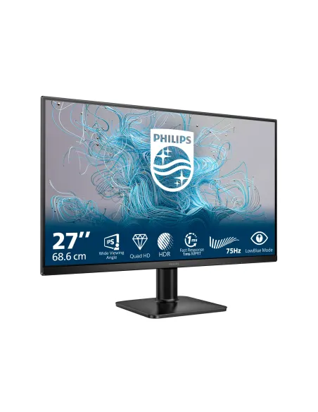 Philips 1000 series 27E2N1500L 00 pantalla para PC 68,6 cm (27") 2560 x 1440 Pixeles Quad HD LED Negro