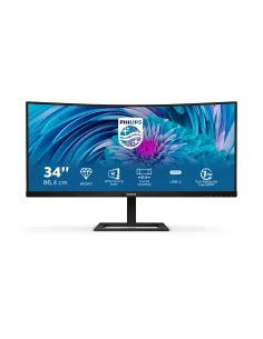 Philips E Line 346E2CUAE 00 pantalla para PC 86,4 cm (34") 3440 x 1440 Pixeles Wide Quad HD+ LCD Negro