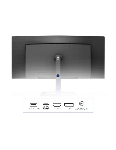 Philips E Line 346E2CUAE 00 pantalla para PC 86,4 cm (34") 3440 x 1440 Pixeles Wide Quad HD+ LCD Negro